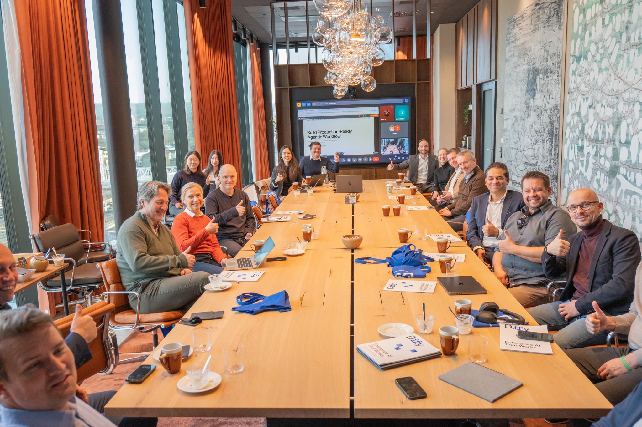 Dify agentic workflow meetup in Oslo